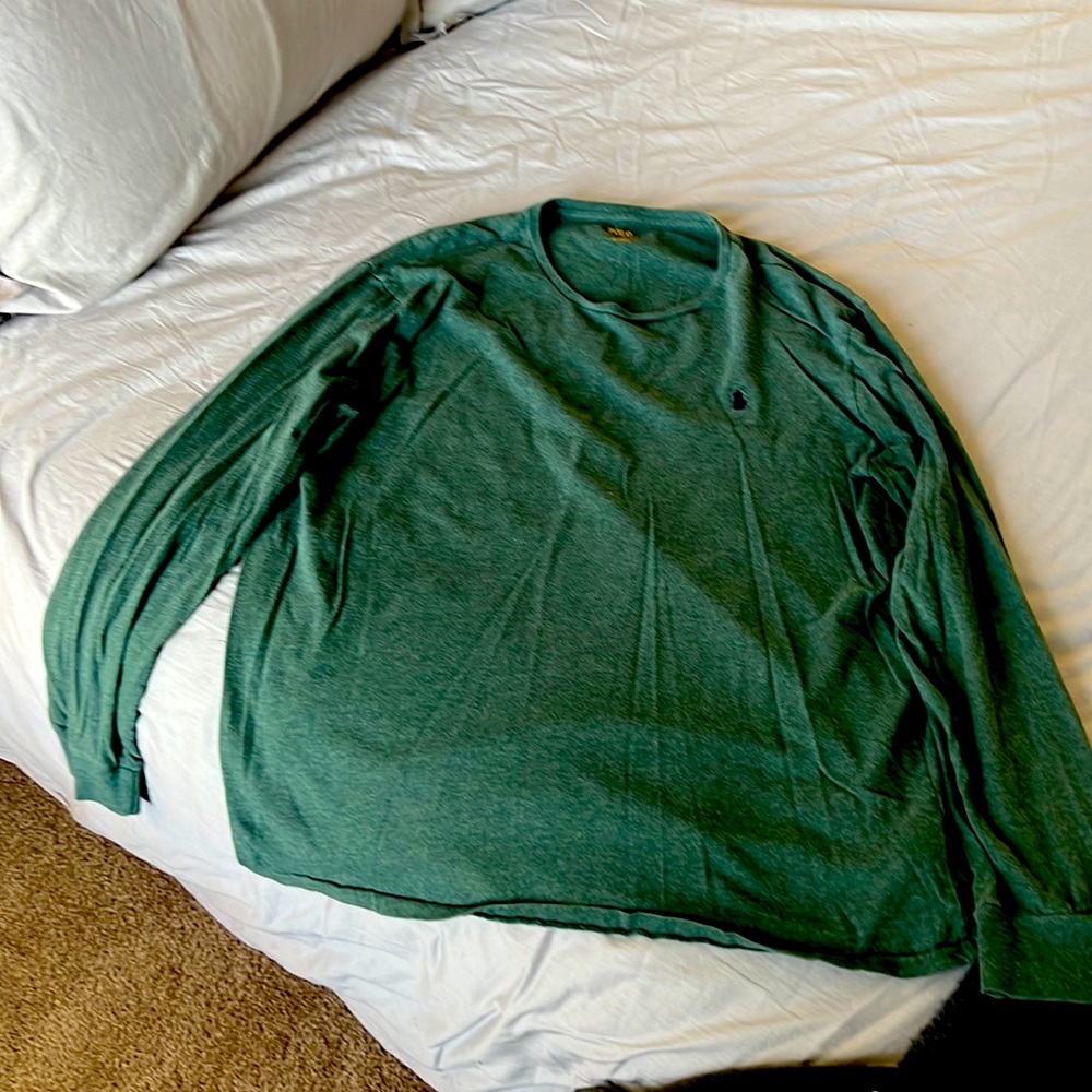 Polo Ralph Lauren Extra Large Green Long-sleeve Shirt